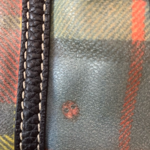 Retro Ladybug Plaid Downey & Bourke Shoulder Purse - Picture 3 of 10